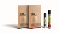 High Supply - Live Resin Vape Cart - 1g - Apricot Cake - 79.85%
