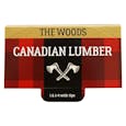 Canadian Lumber - Woods Unbleached Pure Wood Rolling Papers with Tips - 1.25"