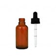 Bottle - Amber Glass Tincture Bottle with Child Resistant Dropper - 30ml