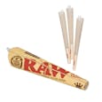 RAW - Organic Cone - KING Size - 3 pack