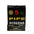 5Packs Brass Pipe Screens 0.750