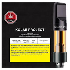 Kolab Project Pink Lychee Diamonds 1g prefilled vape cartridge