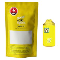 BOXHOT - Highlighters Lemon CKS All-In-One Vape 1.0g