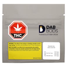 Dab Bods - Indica Orange Hill 1g Shatter