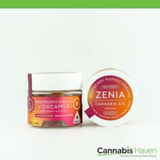 Zenia 1:1 Raspberry Mango Hash Rosin gummy