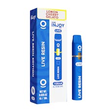 CURE INJOY - 2G - LIVE RESIN - LEMON CHERRY GELATO