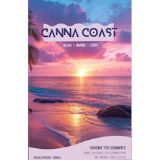 Canna Coast Gummies - 1000mg - Huckleberry