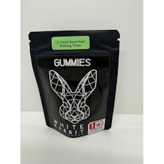 White Rabbit 10pk 500mg Gummies Assorted