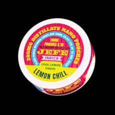 Jefe Distillate Nano Pouches - Lemon Chill - 200mg (10 x 20mg Pouches)