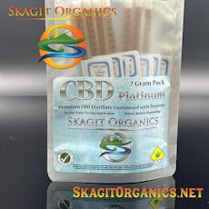 Skagit Organics THC Platinum - Bubba Kush - Indica - 1g - DOH
