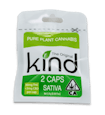 SATIVA (30mg THC) Each 2-Pack Capsules [Kind Creations]