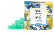 100 MG BLUEBERRY LEMONADE GUMMIES BY PUNCH EDIBLES