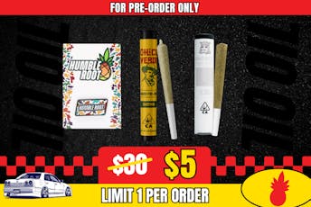 ONLY FOR PRE ORDER 07/10 OR LATER • $5 • 2.3g Gassed Up Goodie Bag
