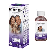 120mg CBD:THC 1:1 "MAX" Strong Support (30ml) Pet Tincture - My Best Buds