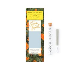 Stone Road | Sweet Banana Haze - Infused Pre-Roll | Diamond and Bubble Hash Infused