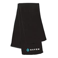 Haven - Main Collection Knit Charcoal Scarf