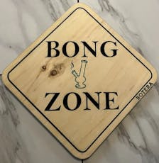 Diamond Zone Sign