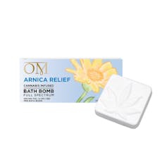 100mg THC Arnica Relief Bath Bomb - OM Living