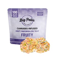 100mg THC Fruity Marshmallow Rice Crispy Treat - Big Pete's