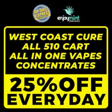 *** 25%OFF West Coast Cure ***