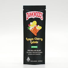 Lemon Cherry Gelato - 1g Diamond Infused Hemp Blunt (Dankwoods)