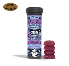Black Raspberry x Northern Lights - 100mgTHC/50mgCBN Live Resin Gummies (Lost Farms)