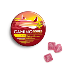 Kiva Confections | "Bliss" Raspberry Lemonade | Sour Gummies | 100mg