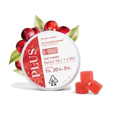 Tart Cherry - Relief 20:5:1 Gummies (Plus)