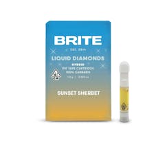 BRITE - Biscotti Sherbet Liquid Diamonds Cartridge (1g) - Hybrid