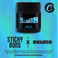 Cookies Small Batch | Sticky Buns X Gelato | 3.5g Flower