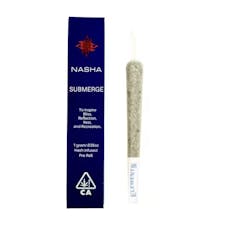 Nasha Hash Infused Preroll Submerge 1g MVP23 x Strawberry Banana