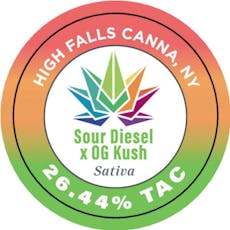 High Falls Canna | Sour Diesel x OG Kush | 3.5G Flower