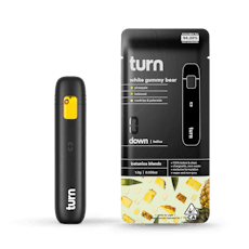 Turn - White Gummy Bear Turn Down Disposable 1g