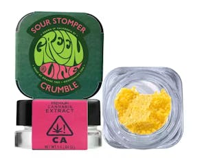 Green Line Crumble 1g Sour Stomper
