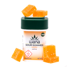 WANA SOUR GUMMIES MANGO SATIVA 100MG