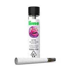 Lime - Preroll - Ultra Infused - Bubba Yum - 2.15G