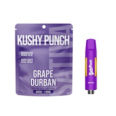 1g Sativa Grape Durban (510 Thread) - Kushy Punch
