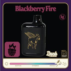 Blackberry Fire, Live Resin, Disposable, 1g