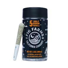 2.5g Red Bubblegum (Indoor) Pre-Roll Pack (.5g - 5 pack) - Fig Farms