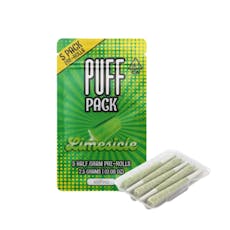 2.5g Limesicle Pre-Roll Pack (.5g - 5 Pack) - Puff