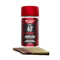 2.5g Watermelon Z Infused 40's Mini Blunts (.5g - 5 pack) - STIIIZY