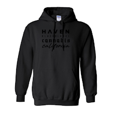 Haven - Limited Edition - Black on Black Hoodie (XXL)