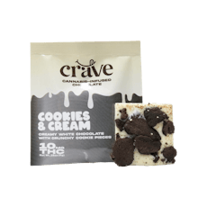 Crave - Mini Cookies and Cream Chocolate 10mg