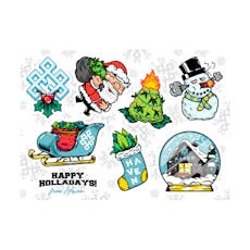 Haven - Limited Edition - Kushmas Sticker Sheet