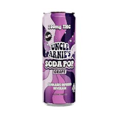 Uncle Arnie's - Grape Soda 12oz 100mg