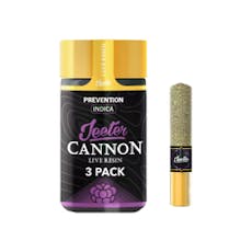 Jeeter - Cadillac Rainbows Infused Cannon 3pk 1.5g
