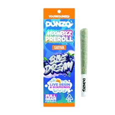 Dunzo - Blue Dream Moonrock Infused Preroll 1g
