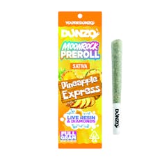 Dunzo - Pineapple Express Moonrock Infused Preroll 1g