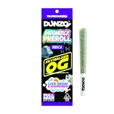 Dunzo - Skywalker OG Moonrock Infused Preroll 1g
