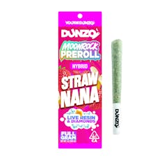 Dunzo - Strawnana Moonrock Infused Preroll 1g